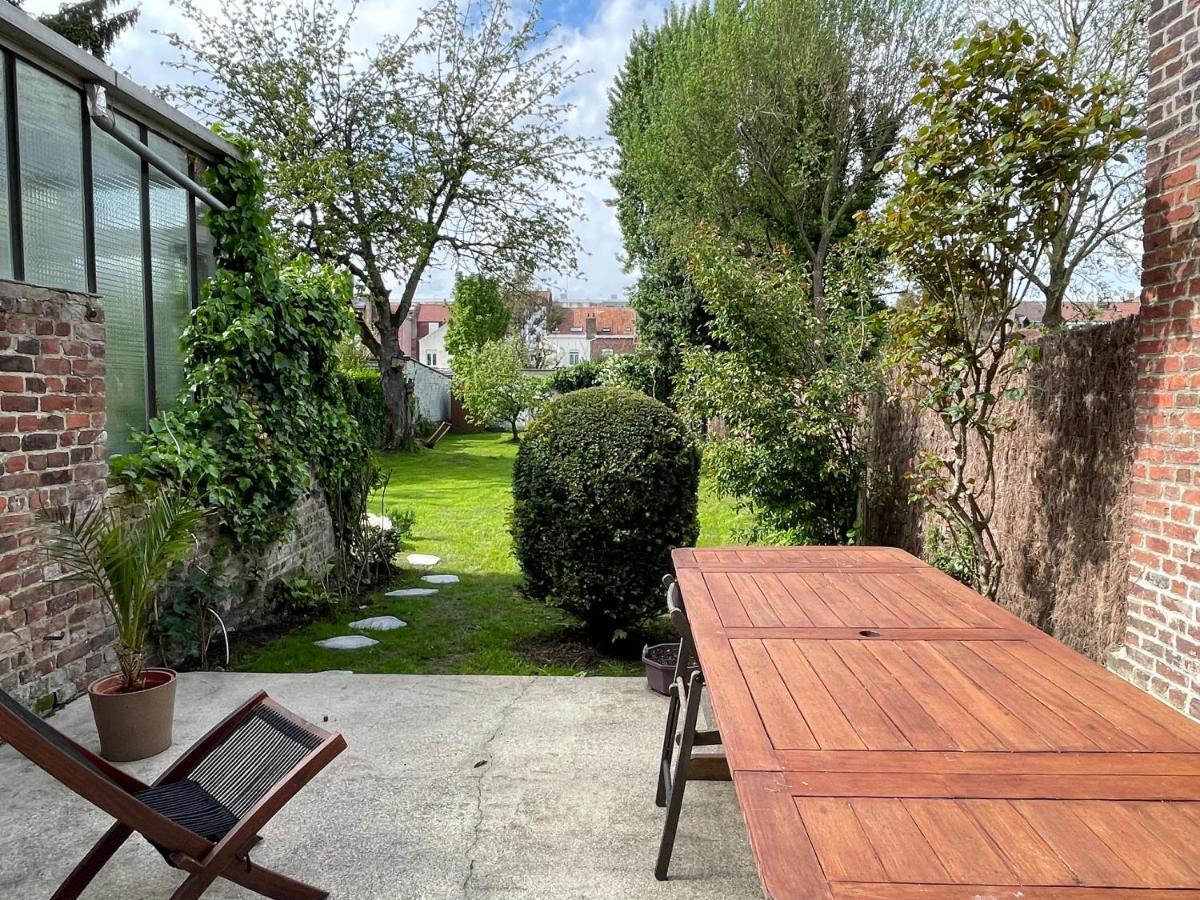 La Chambre Jaune Maison Avec Grande Terrasse Et Garage Prive Villa Lille Luaran gambar